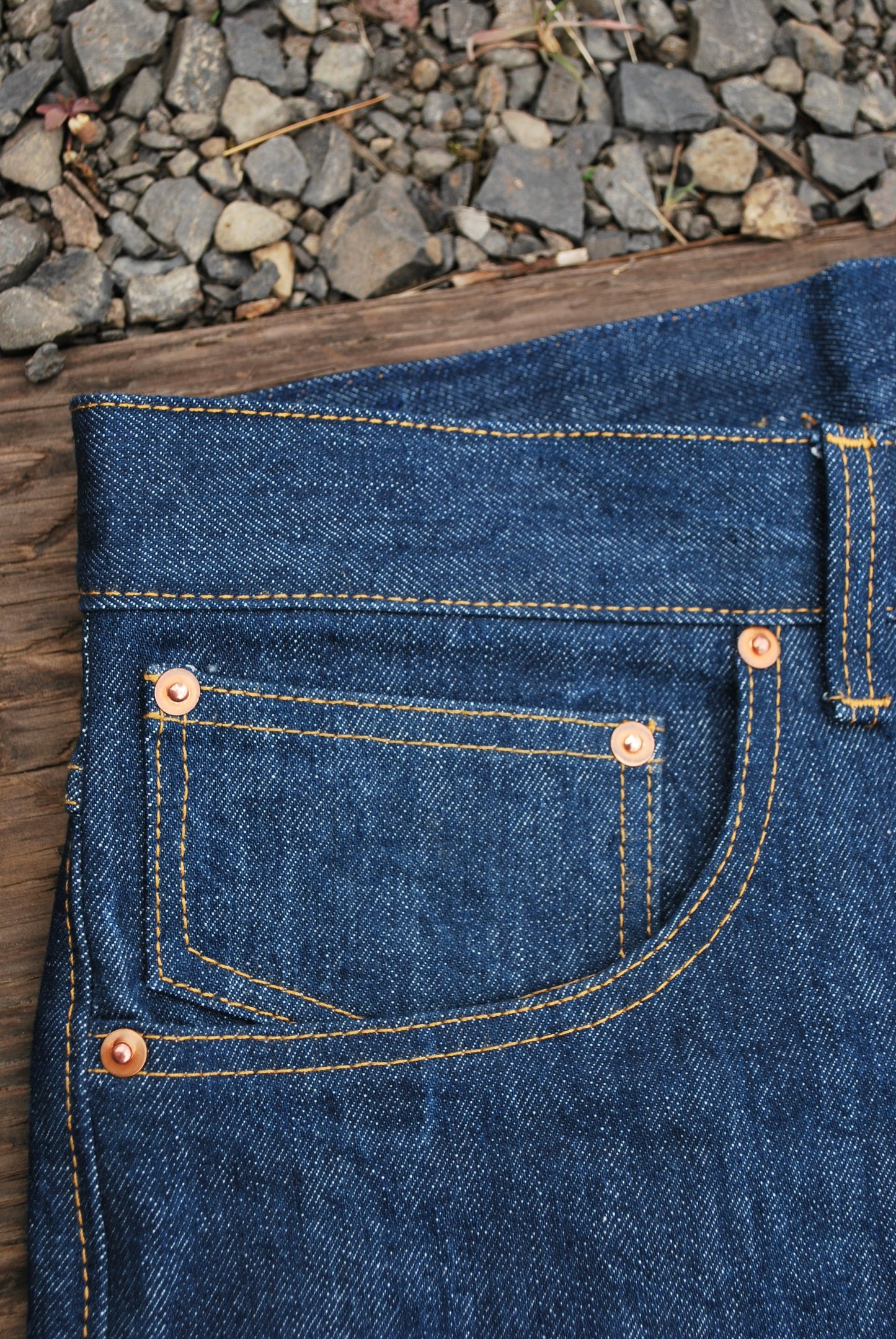 Pitchfork Denim Waist Overalls