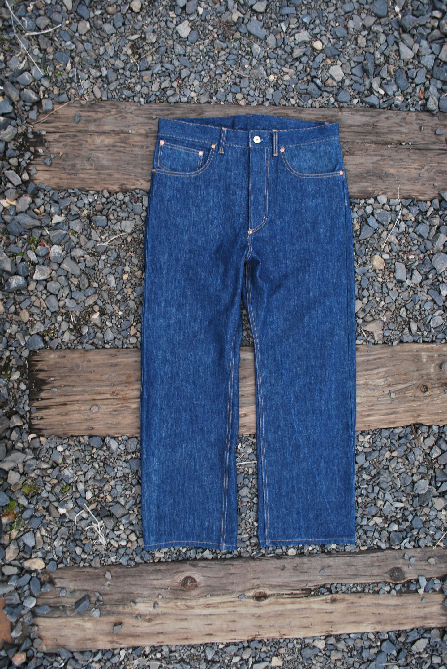 Pitchfork Denim Waist Overalls